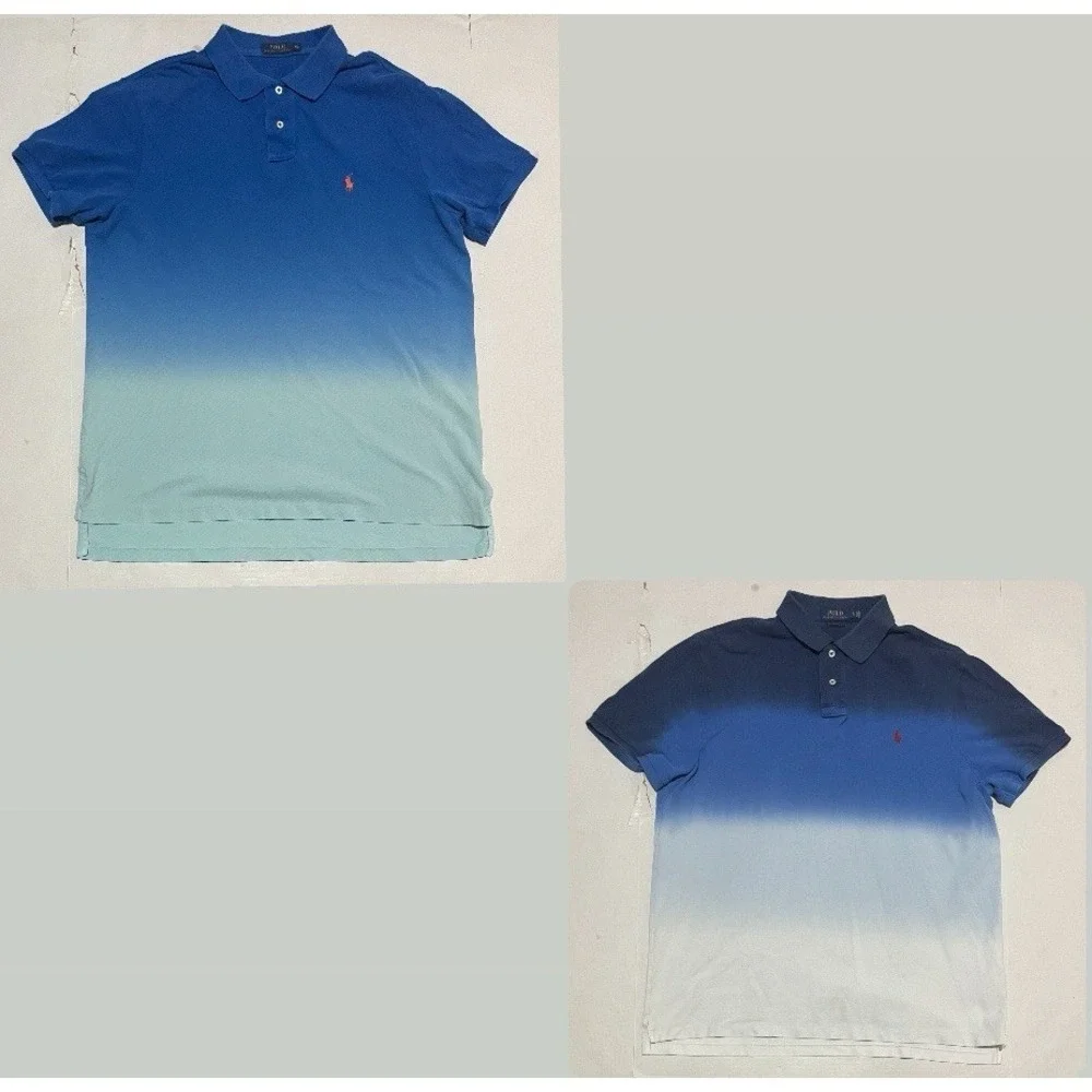 Lot Of 2 POLO RALPH LAUREN Shirt Size XL Mens‎ Multi-tone Golf Sports Outdoor